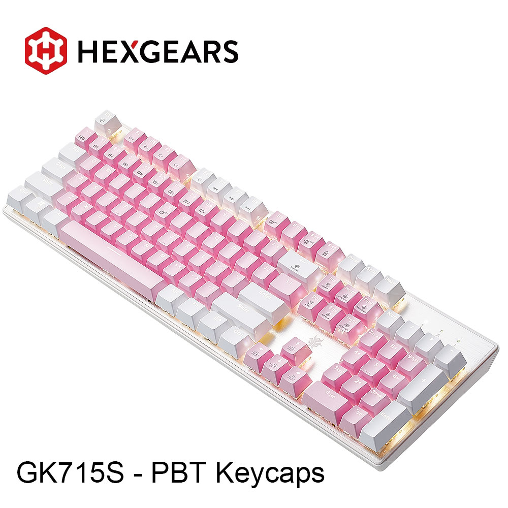 Gaming Keyboard Hot Swappable - HEXGEARS GK715S Mechanical Keyboard 104key PBT