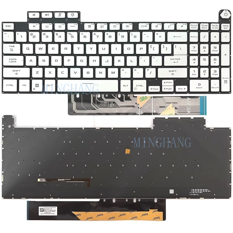 Gaming Keyboard Backlit - M New for ASUS TUF Gaming