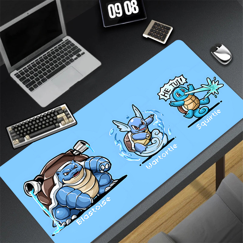 Japan Anime Mouse Pad PC Blue  - Gaming Keyboard Blue 评论和价格