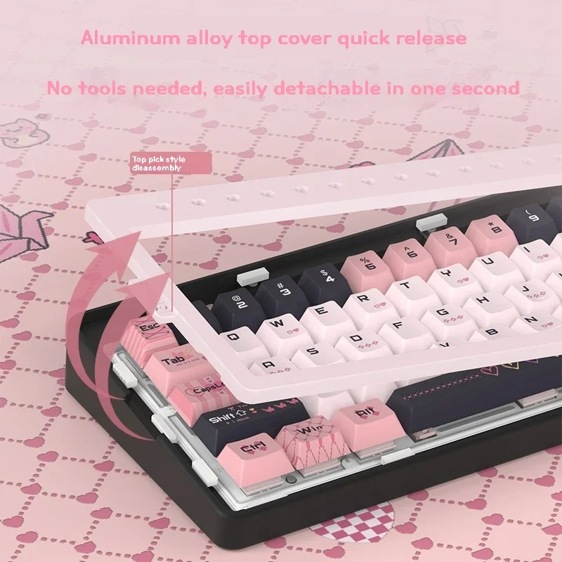 RECCAZR R66 Paper Plane66 Mech - Gaming Keyboard Hot Swappable 评论和价格