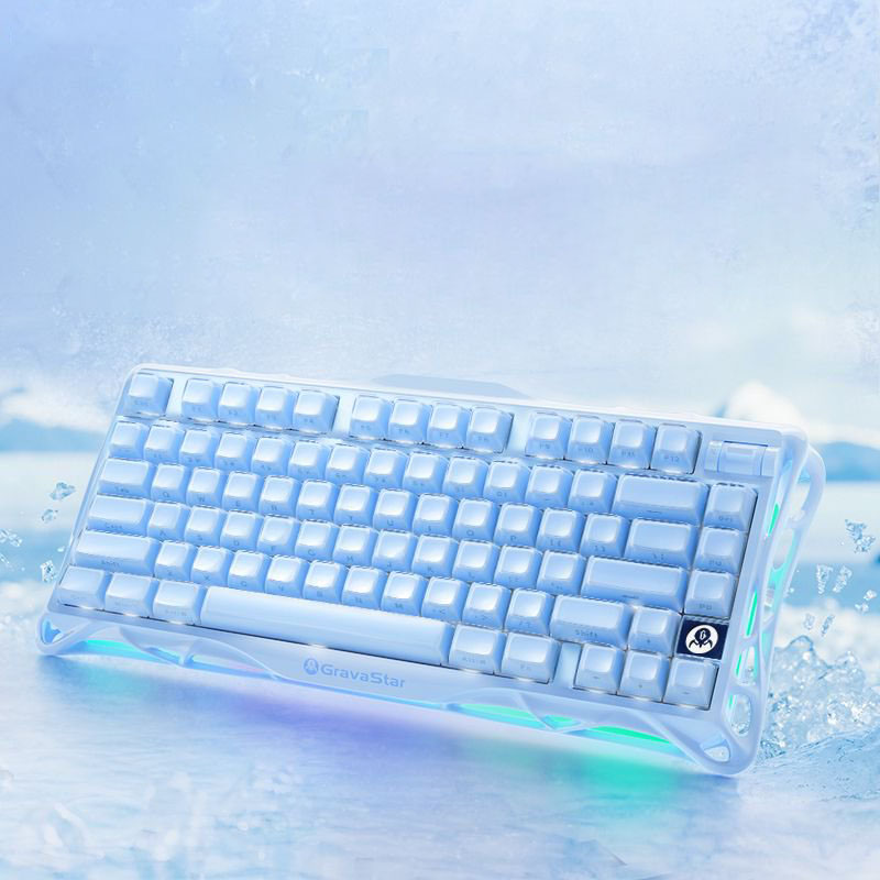 GravaStar Mercury K1 RGB Mecha - Gaming Keyboard Hot Swappable 评论和价格