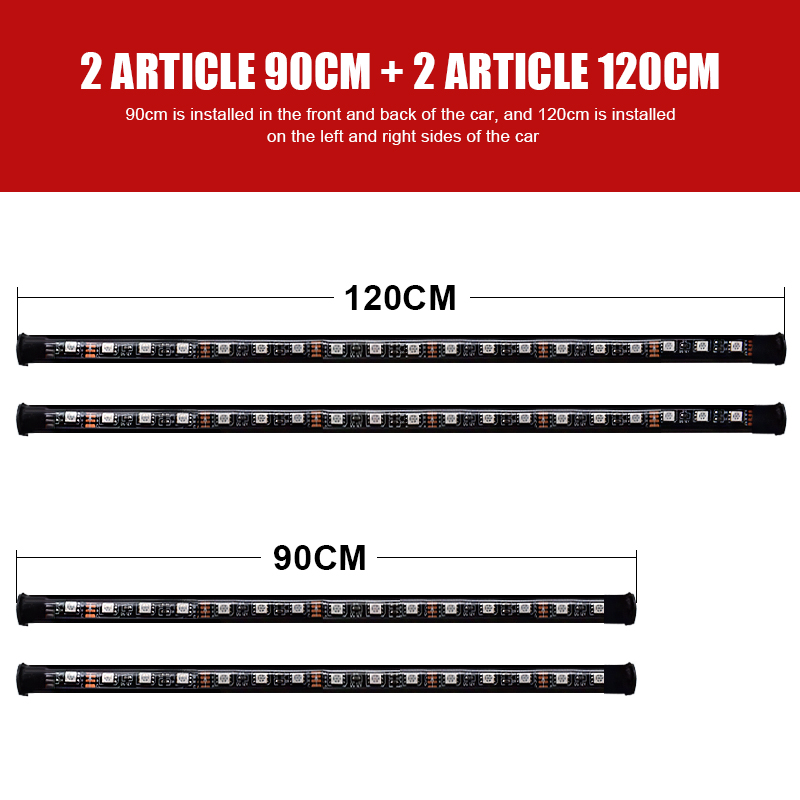 Under Car LED Lights Underglow - Rgb Underglow Strip 评论和价格