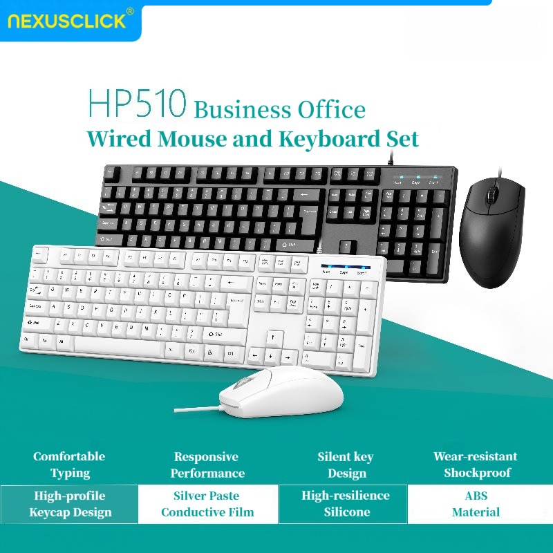 NexusClick Wired Office Keyboa - Gaming Keyboard Expensive 评论和价格