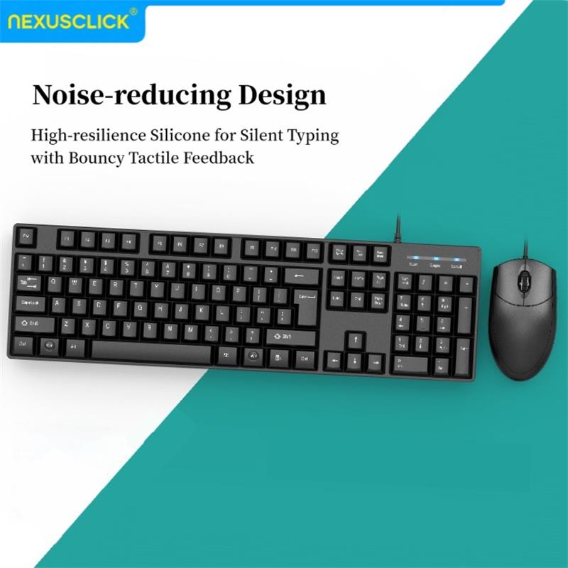 NexusClick Wired Office Keyboa - Gaming Keyboard Expensive 评论和价格