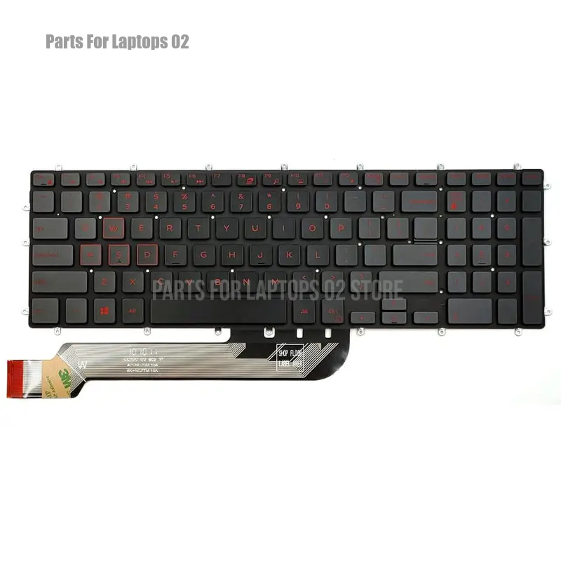 D New For Dell G3-3579 G3-3779 - Gaming Keyboard Backlit 评论和价格