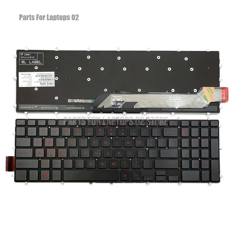 D New For Dell G3-3579 G3-3779 - Gaming Keyboard Backlit 评论和价格