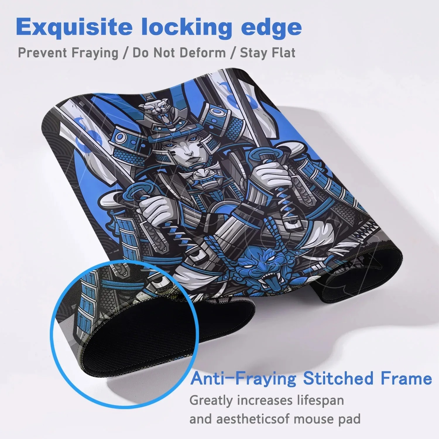 New Large Rubber Antislip Gami - Gaming Keyboard Blue 评论和价格