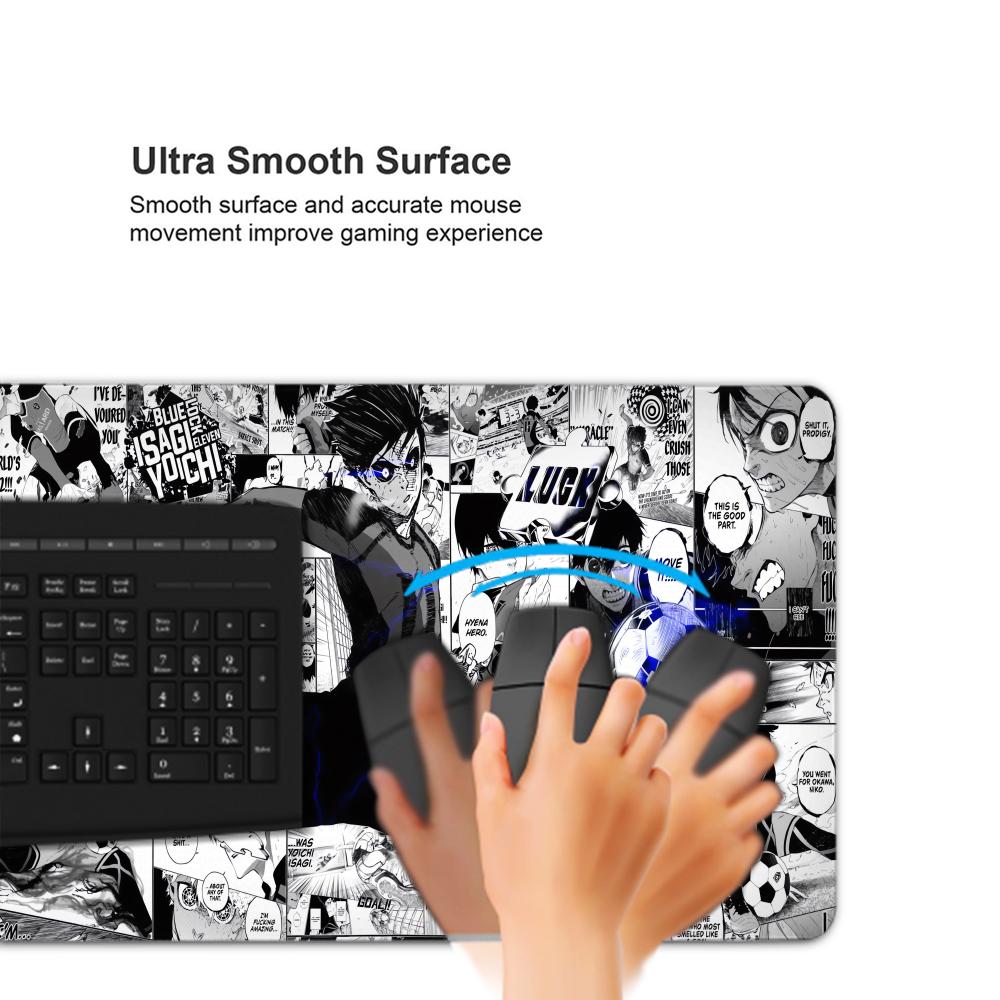 Black And White Anime Mouse Pa - Gaming Keyboard Blue 评论和价格