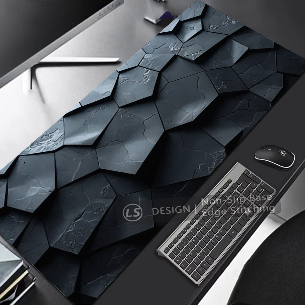 Large gaming Mouse Pads 90x40  - Gaming Keyboard Blue 评论和价格