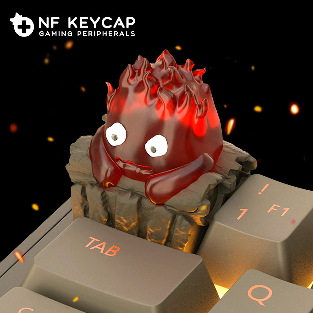 NF Keycap Calcifer Howls Movin - Gaming Keyboard Backlit 评论和价格