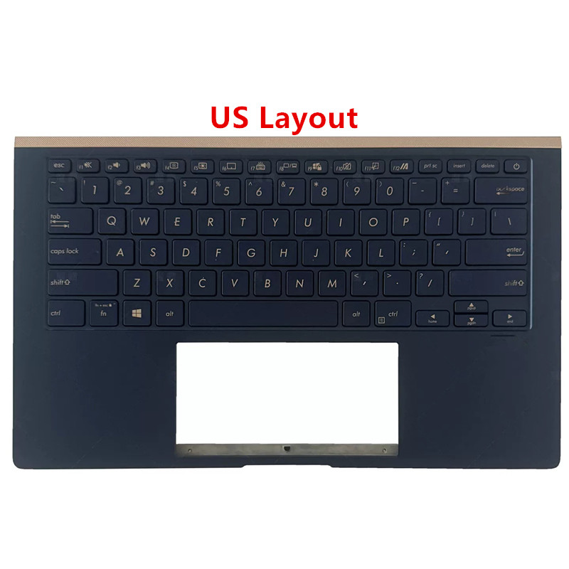 New Palmrest US Keyboard With  - Gaming Keyboard Backlit 评论和价格