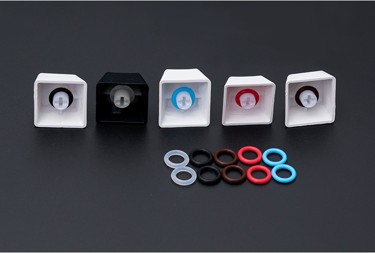 104pcs/pack Silent Ring Rubber - Gaming Keyboard No Noise 评论和价格