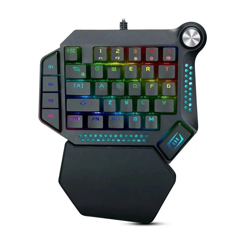 AEF6-One-Handed Mechanical Gam - Gaming Keyboard Training 评论和价格